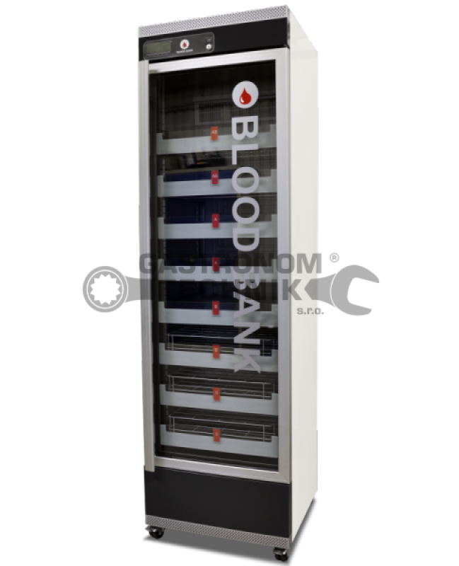 Prosklená chladicí skříně -krevní banka BBR 150