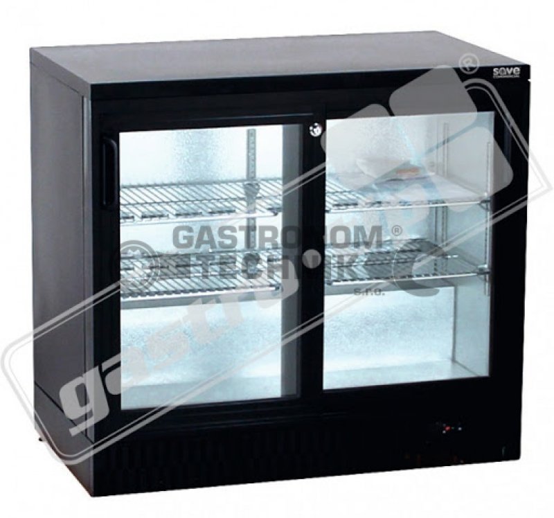 Barová chladící vitrína  SGD-250-85